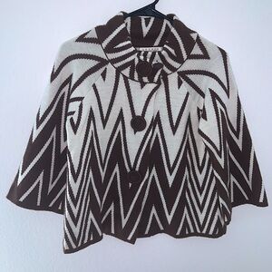 John Paul Richard Sweater Petites M Women’s Wide Sleeve Jacket JPR Vintage
